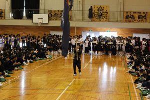 第71回山梨県高等学校総合体育大会壮行会が行われました