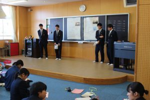 令和元年度 第２学年総合的な学習の時間「富士山学」全体発表の代表班が決定しました