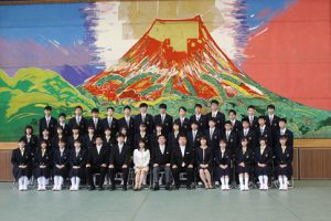 令和２年度 第71回山梨県立吉田高等学校入学式を行いました