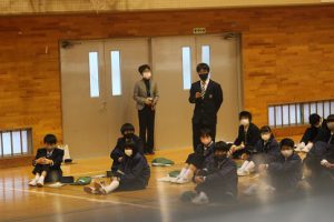 第1学年総合的な探究の時間「富士山学」講演会が行われました