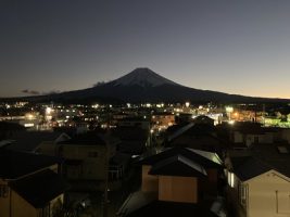 吉高の風景～2月の富士山～