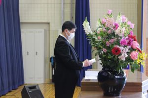 令和3年度山梨県立吉田高等学校入学式が行われました