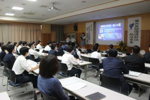 令和3年度山梨県立吉田高等学校 粟井英朗環境財団 助成事業 理数科「課題研究」発表会が開催されました