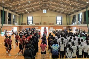 令和４年度山梨高等学校総合体育大会壮行会が行われました