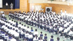 吉田高校オープンキャンパス2022～吉田高校を体感する時間～が行われました　　　　　　　　　　　　　　　　　　　　　　　