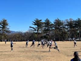 令和４年度関東高校ラグビーフットボール新人大会山梨県大会順位決定戦が行われました。