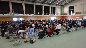 令和５年度山梨県立吉田高等学校同窓会 記念講演が行われました。