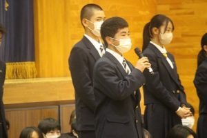 令和５年度関東大会出場部壮行会が行われました。