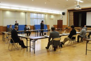 令和５年度第２回吉田高校学校運営協議会が行われました。