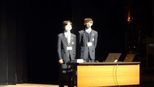 理数科１・２年生が静岡県立富士高等学校の課題研究発表会に参加しました。