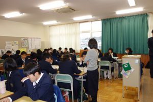 弁護士出前授業が行われました