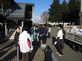 校外美化活動（1年）が行われました