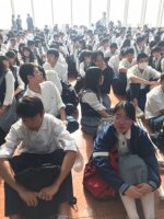 修学旅行団 羽田空港第２旅客ターミナルに到着しました