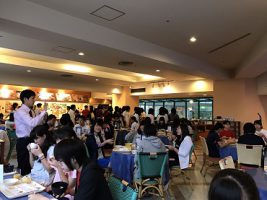 修学旅行団　2日目の朝の様子です