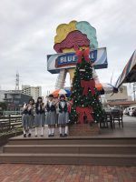 修学旅行団2日目午後の様子です