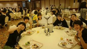 修学旅行団2日目午後の様子です