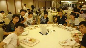 修学旅行団2日目午後の様子です