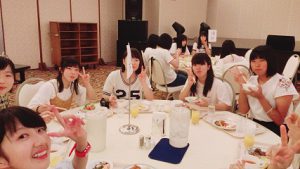 修学旅行団2日目午後の様子です