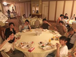 修学旅行団2日目午後の様子です