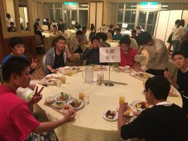 修学旅行団2日目午後の様子です