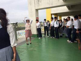 修学旅行団 3日目の様子です
