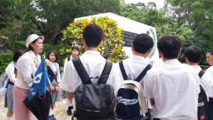 修学旅行団 3日目の様子です