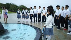 修学旅行団 3日目の様子です