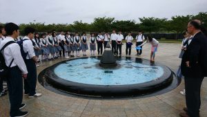 修学旅行団 3日目の様子です