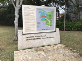 修学旅行団 献鶴の様子
