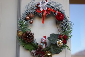 クリスマスツリー点灯式を前に