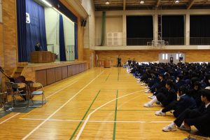 平成29年度休業前集会が行われました