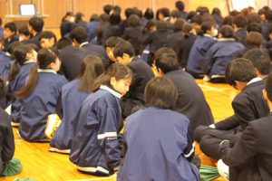 1学年 生活・学力向上講話が行われました