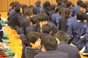 1学年 生活・学力向上講話が行われました