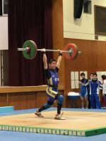 祝 優勝　関東高等学校ウエイトリフティング競技選抜大会
