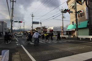 今年度最後のマナーアップ運動が行われました