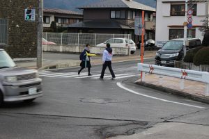 今年度最後のマナーアップ運動が行われました