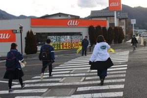 今年度最後のマナーアップ運動が行われました