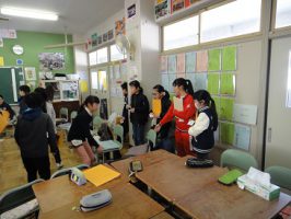 教育ボランティアが行われています