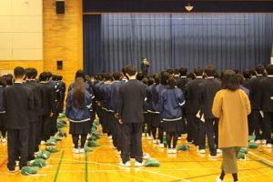 卒業証書授与式に向けて