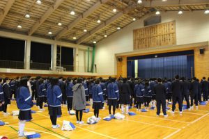 卒業証書授与式に向けて