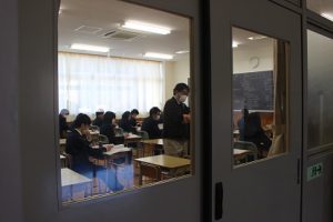 定期試験前のオープンスタディーの様子です