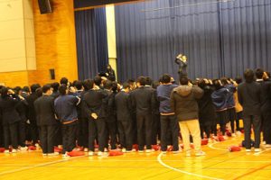 3年生 元気に登校しています