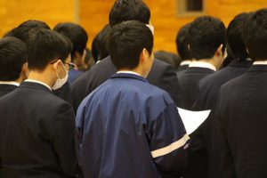3年生 元気に登校しています