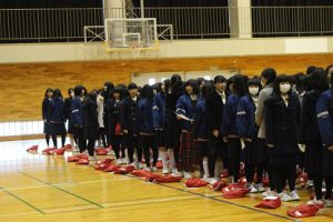 3年生 元気に登校しています