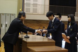 第73回国民体育大会冬季大会スケート競技会 納め式