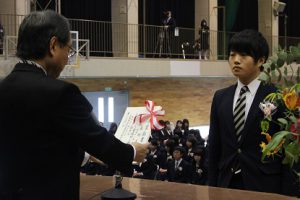 平成29年度 第68回卒業証書授与式