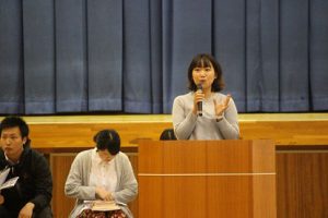平成29年度 第1学年 先輩の話を聞く会が行われました
