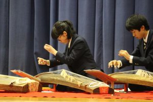 平成29年度吉高春の芸術ウイーク発表部門の様子です