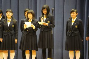 平成29年度吉高春の芸術ウイーク発表部門の様子です
