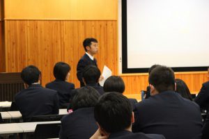平成29年度1･2年生合同「吉高GP振り返り」集会が行われました